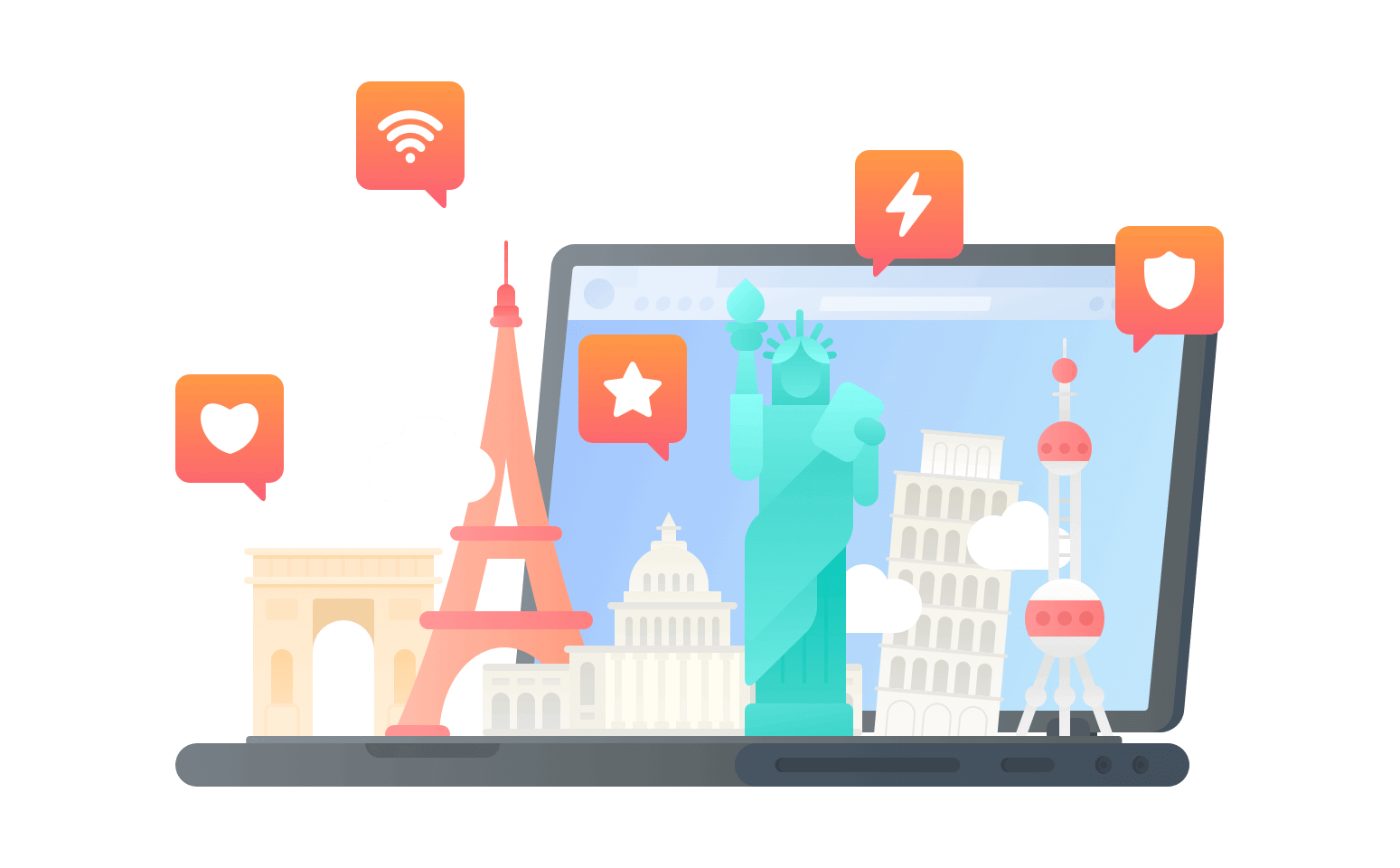 在圣多美和普林西比连接到中国vpn - 天空乐享